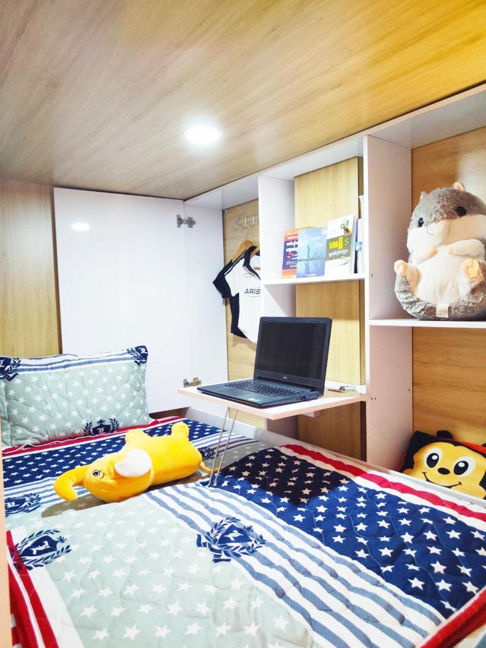 Tva Homestay - Tva Sleepbox - Tva Working Space Phnom Penh Zewnętrze zdjęcie